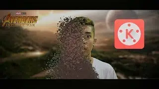 Efecto Desintegración Desde KINEMASTER [INFINITY WAR] //Alexius Tv