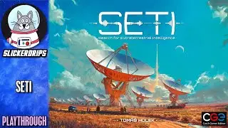SETI: Search for Extraterrestrial Intelligence | Solo Playthrough | Essen Spiel 2024