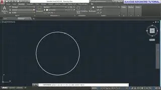 AutoCAD 2018 Tutorial for Beginners   #89  HOW TO CREATE CENTER MARK IN CIRCLE IN AUTOCAD 2018