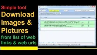 Download images from web site| Images & Picture Scrape software tool from web site url links