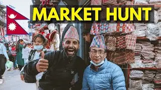 CRAZY MARKET HUNT IN KATHMANDU!🇳🇵We didn't expect this!