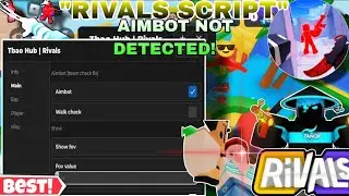 Rivals Tbao Script Not Detected Super Op🔥 Aimbot,Esp,Silent Aim,Gun Mods😎✨ & Keyless(Pc,Mobile)