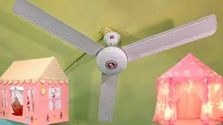 Indonesian Made 🇮🇩 Late 90s Model 56inch KDK Industrial Ceiling Fan Falling Down to Play House 🔥🔥🔥