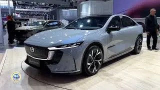 The New 2025 Mazda EZ-6 EV Walkaround—2024 Beijing Motor Show