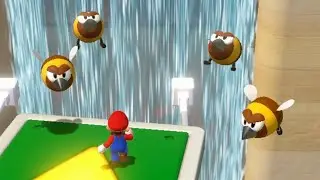 Super Mario 3D World - World 3-6 Mount Must Dash / World 3-7 Switchboard Falls