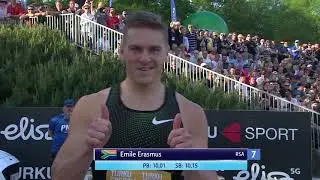 Paavo Nurmi Games 2019 - Gatlin vs Rodgers 100m