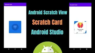 Android Scratch View | Scratch Card | Android Studio | Java