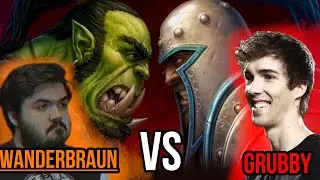 Wanderbraun против Grubby в Warcraft 3 Reforged