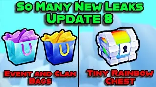 🥰 CLAN BAGS, TINY RAINBOW CHEST, AND MORE - UPDATE 8 NEW LEAKS IN PET SIMULATOR 99