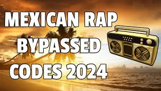 LOUD MEXICAN RAP Roblox Ids (WORKING 2024)