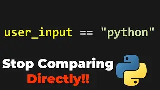 CHECK 2 STRINGS EQUAL IN PYTHON