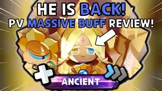 TRULY AN ANCIENT! NEW Pure Vanilla BUFF Review! | Cookie Run Kingdom