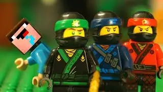 LEGO Minecraft vs LEGO Ninjago - Stop Motion Animation
