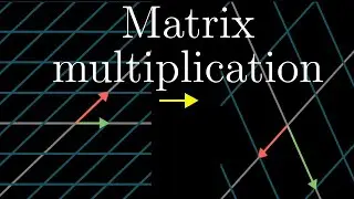 Matrix multiplication as composition | Chapter 4, Essence of linear algebra