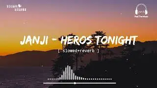Junji - Heros Tonight [ slowed+reverb ]| Feel The Music