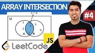 JavaScript 🔥 LeetCode 349: Find Intersection of Two Arrays using ES6 Approach