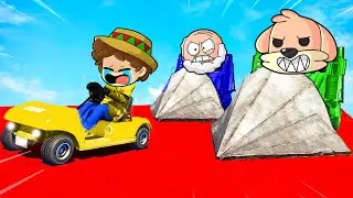 ¡CORRE o TE ATROPELLA el DEVASTADOR de COCHES! 😂💥 GTA 5 ONLINE con SOYDANY PANCRACIO y LINGAMES