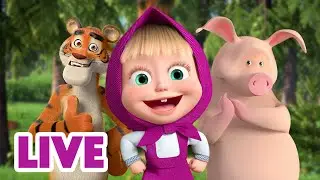 🔴 LIVE STREAM 🎬 Masha and the Bear 🤸‍♂️ Jump, Skip and Hop together 🏃🙌