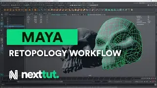 MAYA TUTORIAL | Retopology Workflow