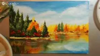 Пошаговый урок по живописи маслом для начинающих