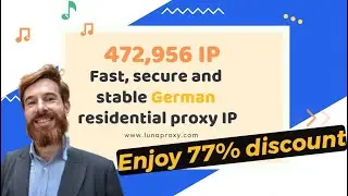 Getting Started With lunaproxy's German Residential Proxy