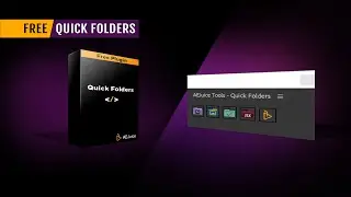 (FREE) AE Plugins - Quick Folders by AEJuice for After Effects