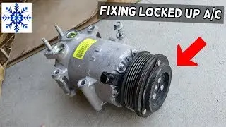 FIXING LOCKED UP AC COMPRESSOR