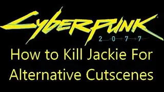 How to Kill Jackie for Altered Cutscenes and His Pistol With Cyberpunk 2077 Exploits