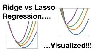 Ridge vs Lasso Regression, Visualized!!!