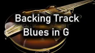 Blues BACKING TRACK in G | 85 BPM | Guitar Backing Track