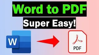 How to Convert Word to Pdf  Online