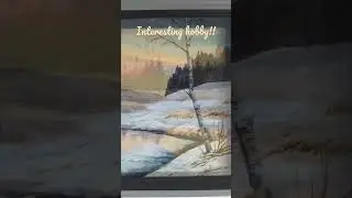 КАРТИНЫ ЗИМНИЙ ПЕЙЗАЖ ПОДЛИННИКИ ИЗ ДОМАШНЕЙ КОЛЛЕКЦИИ #КОЛЛЕКЦИОНИРОВАНИЕ #КАРТИНЫМАСЛОМ #ИСКУССТВО