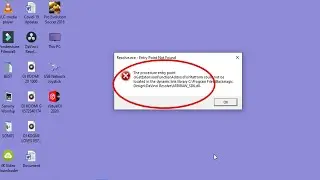 How to fix Entry Point Not Found – Error (0x80004005 error code) in Windows 10/8/7