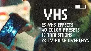 VHS Effects Pack for Premiere Pro ▶▷ Premiere Pro Trends ◁◀