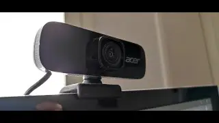 Acer QHD Conference webcam - Video Test