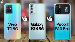 Samsung Galaxy F23 VS Vivo T1 5G VS Poco M4 Pro 5G