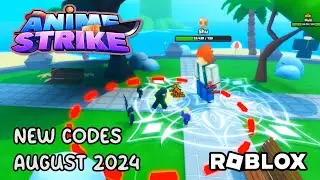 Roblox Anime Strike Simulator New Codes August 2024