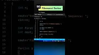 Fibonacci Sequence Generator using C++ | Code Leos