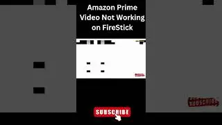 Amazon Prime Video Not Working on FireStick #shorts #shortvideo #amazonfiretv #amazonfiretvstick