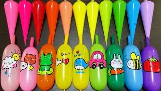 MAKING SLIME WITH PIPING BAG VS BALLOON ! SATISFYING VIDEOS 