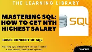 HOW TO GET 2ND HIGHEST OR Nth HIGHEST SALARY IN SQL|SQL INTERVIEW QUESTIONS AND ANSWERS