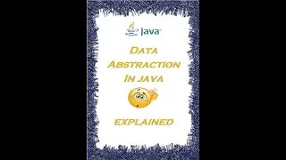 Data Abstraction in Java || ISC || Code Mania