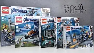 💸 ВСЕ наборы LEGO Мстители 4: Финал [Marvel 76123, 76124, 76125, 76126, 76131]