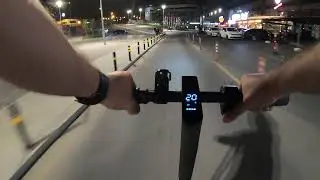 Xiaomi Mi 1S Electric Scooter - Steep Hill Climb Test (Environment Sound Only)