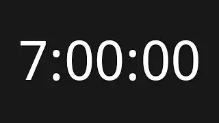 7 Hour Countup [No Copyright Timer]