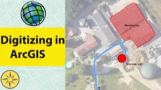 Digitizing and labeling in ArcGIS