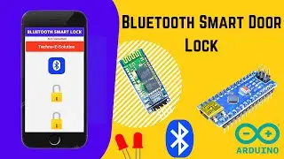 Build Your Own Bluetooth Door Lock with Arduino and HC05 Module