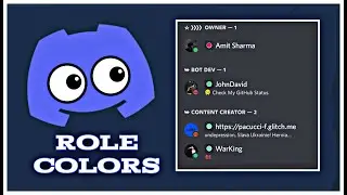 Discord New Role Color Display Option | Discord New Feature