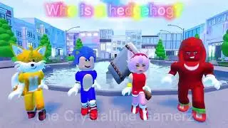 SONIC CHARACTERS DID THIS TREND | Roblox Trend