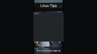 Linux Tips - man command